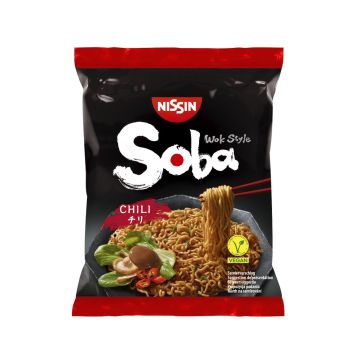 NISSIN SOBA BAG PIKANUUDELIT  CHILI 111 G