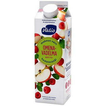 VALIO OMENA-VADELMAKEITTO EI LISÄTTYÄ SOKERIA 1KG