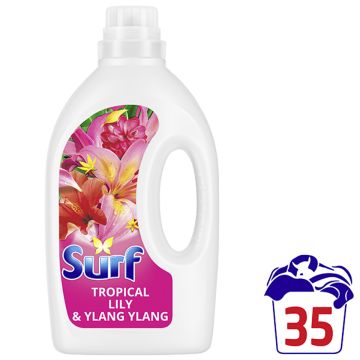 SURF PYYKINPESUNESTE TROPICAL LILY & YLANG YLANG 1400ML 1,4 L