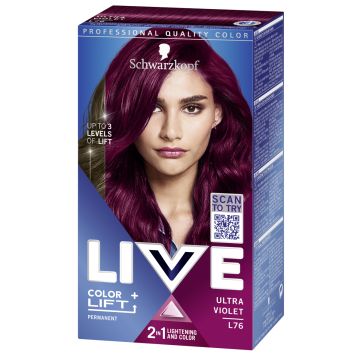 SCHWARZKOPF LIVE HIUSVÄRI L76 ULTRA VIOLET SCHWARZKOPF LIVE HIUSVÄRI L76 ULTRA VIOLET