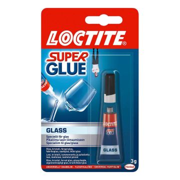 LOCTITE PIKALIIMA LASI SUPER GLUE GLAS 3 G