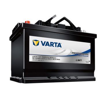 VARTA PROFESSIONAL VAPAA-AJAN AKKU, 75AH, 272X175X225MM, +/- 60