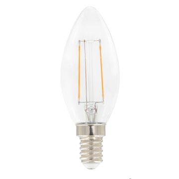 AIRAM LED KYNTTILÄLAMPPU KIRKAS 1,4W E14 FILAM. 136LM, 15 000H