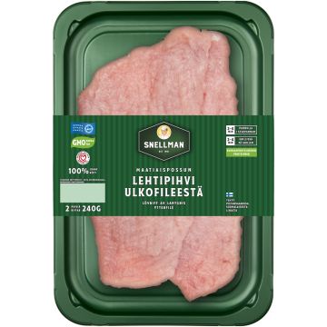 SNELLMAN MAATIAISPOSSUN LEHTIPIHVI ULKOFILEESTÄ 2KPL 240 G