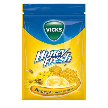 VICKS HONEY FRESH KURKKUPASTILLI 72 G