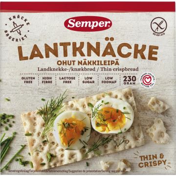 SEMPER OHUTNÄKKILEIPÄ LUONT GTON 230 G