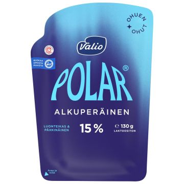VALIO POLAR 15% OHUEN OHUT VIIPALE 130 G