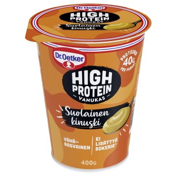 DR. OETKER HIGH PROTEIN VANUKAS SUOLAINEN KINUSKI 400 G
