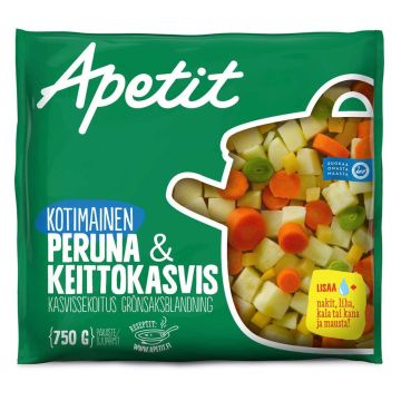 APETIT KOTIMAINEN PERUNA&KEITTOKASVIS 750 G