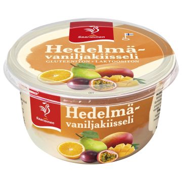 SAARIOINEN HEDELMÄ-VANILJAKIISSELI 175 G