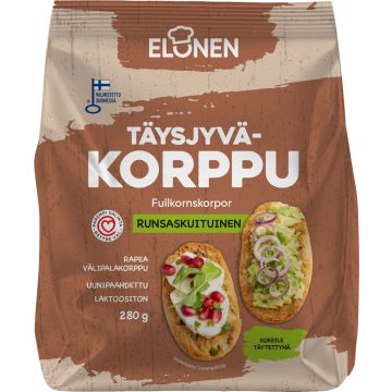 ELONEN TÄYSJYVÄKORPPU 280 G