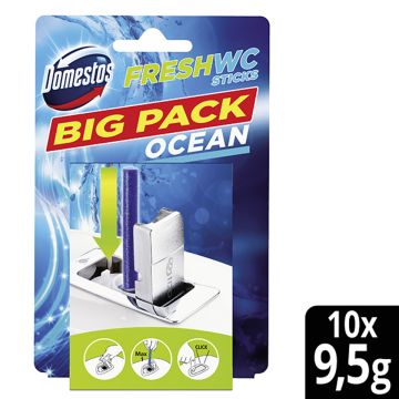 DOMESTOS FRESH WC STICKS 10-PACK 10 KPL