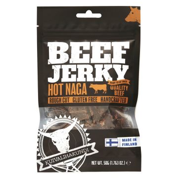 KUIVALIHAKUNDI BEEF JERKY HOT NAGA 50 G