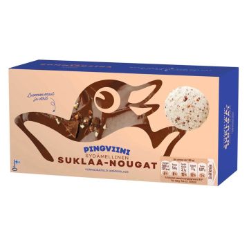 PINGVIINI SUKLAA-NOUGAT 1L