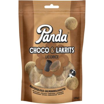 PANDA CHOCO & LAKRITS 120 G
