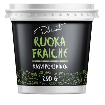 DELICIEST RUOKA FRAICHE KASVIPOHJAINEN 30% 250 G DELICIEST RUOKA FRAICHE KASVIPOHJAINEN 30% 250 G