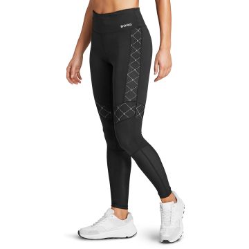 BJÖRN BORG N. TREENITRIKOOT HIGH WAIST L BLACK BEAUTY