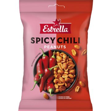 ESTRELLA SPICY CHILI PEANUTS 140 G