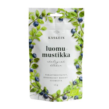 KASKEIN MUSTIKKA PAKASTEKUIVATTU LUOMU 15 G
