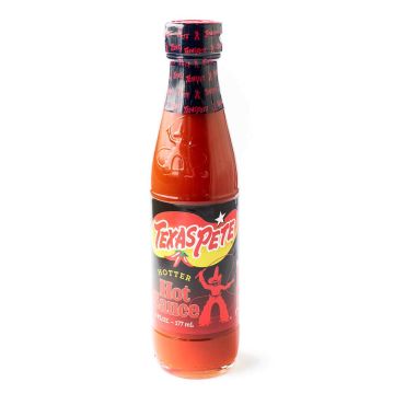 TEXAS PETE HOTTER HOT SAUCE MAUSTEKASTIKE 177 ML