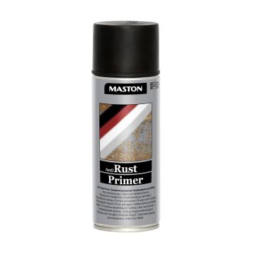 MASTON ROST-PRIMER SPRAYMAALI MUSTA 400 ML
