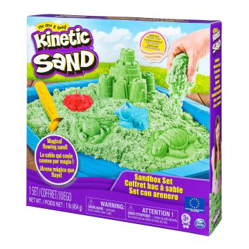 KINETIC SAND BOX SET VIHREÄ 