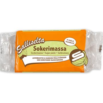 SALLINEN SOKERIMASSA ORANSSI 250 G