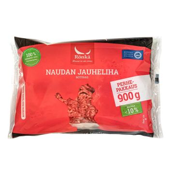 RÖNKÄ NAUTA JAUHELIHA <10% 900 G