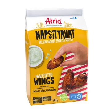 ATRIA NAPSITTAVAT MAUSTETTU WINGS 500 G