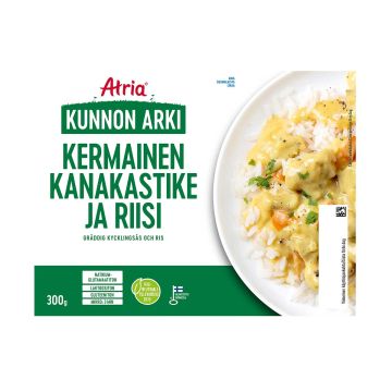 ATRIA KUNNON ARKI KERMAINEN KANAKASTIKE JA RIISI 300 G