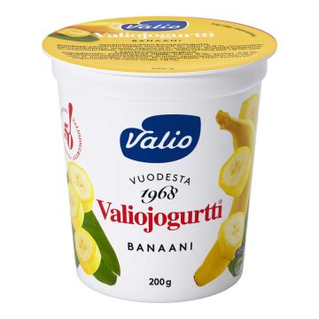 VALIO JOGURTTI BANAANI LAKTON 200 G