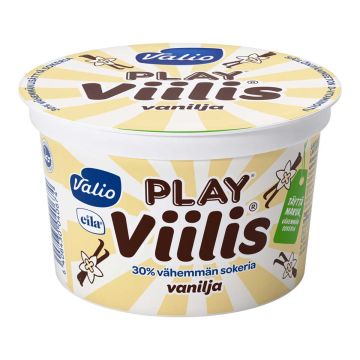 VALIO PLAY VIILIS VANILJA LAKTON 200 G