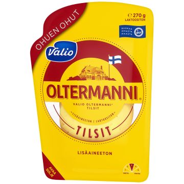 VALIO OLTERMANNI TILSIT VIIPALE 270 G