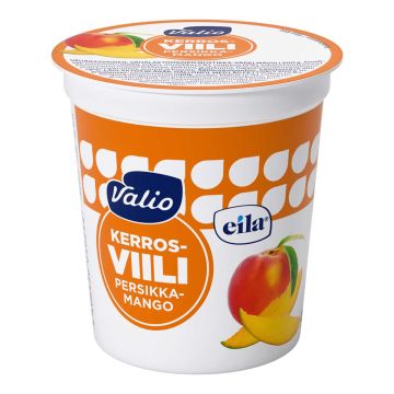 VALIO KERROSVIILI 1% PERSIKKA-MANGO LAKTON 200 G