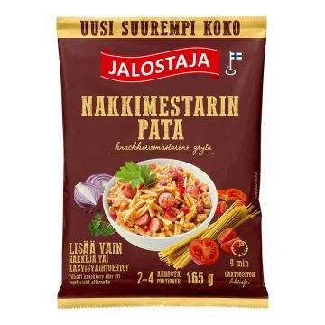JALOSTAJA NAKKIMESTARIN PATA 165 G
