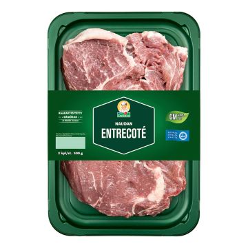 SNELLMAN NAUDAN ENTRECOTE 2KPL 500 G