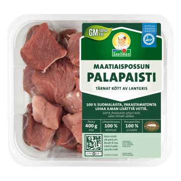SNELLMAN MAATIAISPOSSUN PALAPAISTI 400 G