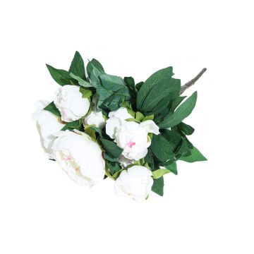 4LIVING PIONI KIMPPU VALKOINEN 50 CM