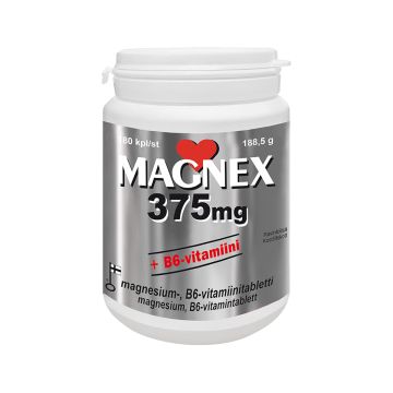 MAGNEX 375MG + B6 180 KPL