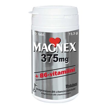 MAGNEX 375MG + B6-VITAMIINI 70 KPL