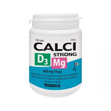 CALCI STRONG +MG+D3 150 KPL