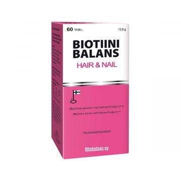 BIOTIINI BALANS HAIR & NAIL 60 KPL