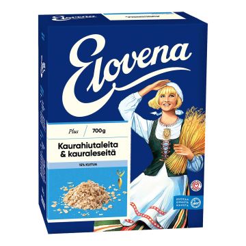 ELOVENA PLUS KAURAHIUTALEITA JA KAURALESEITÄ 700 G