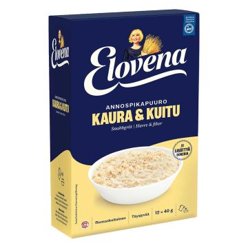 ELOVENA HETKI KAURA-KUITU ANNOSPIKAPUURO 480 G
