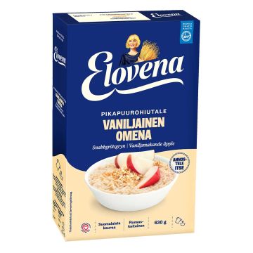 ELOVENA HETKI VANILJAINEN OMENA PIKAPUURO 630 G
