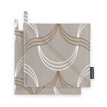 FINLAYSON PATALAPPU PUNOS BEIGE 2KPL 22X22