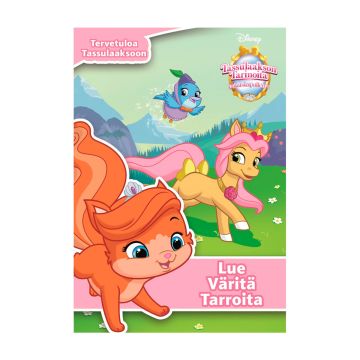 DISNEY TASSULAAKSON TARINOITA LUE, VÄRITÄ & TARROITA