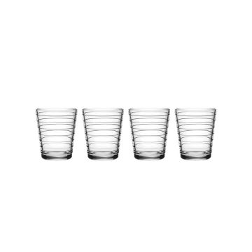 IITTALA AINO AALTO JUOMALASI 22CL KIRKAS 4 KPL