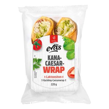 SAARIOINEN EVÄS KANA-CAESARWRAP 2KPL 220 G