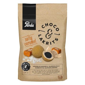 PANDA CHOCO&LAKRITS SALTY CARAMEL 120 G